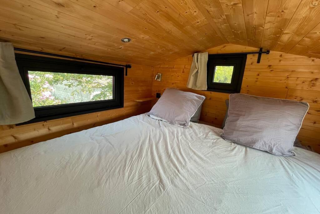 séjour insolite et écologique dans une Tiny house Aigues-Mortes Exterior foto